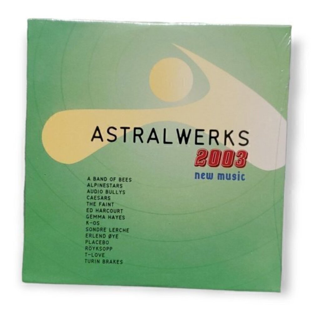 ASTRALWERKS - 2003 NEW MUSIC‎ CD [THE FAINT PLACEBO ED HARCOURT CAESARS]